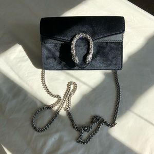 Gucci Dionysus velvet *super mini* bag